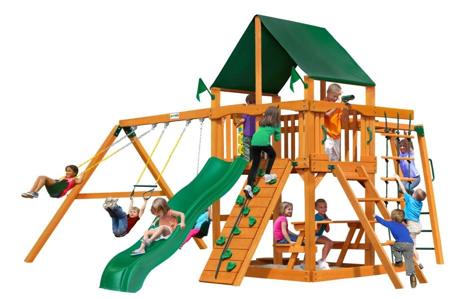 Navigator Playset - Canvas Forest Green Canopy