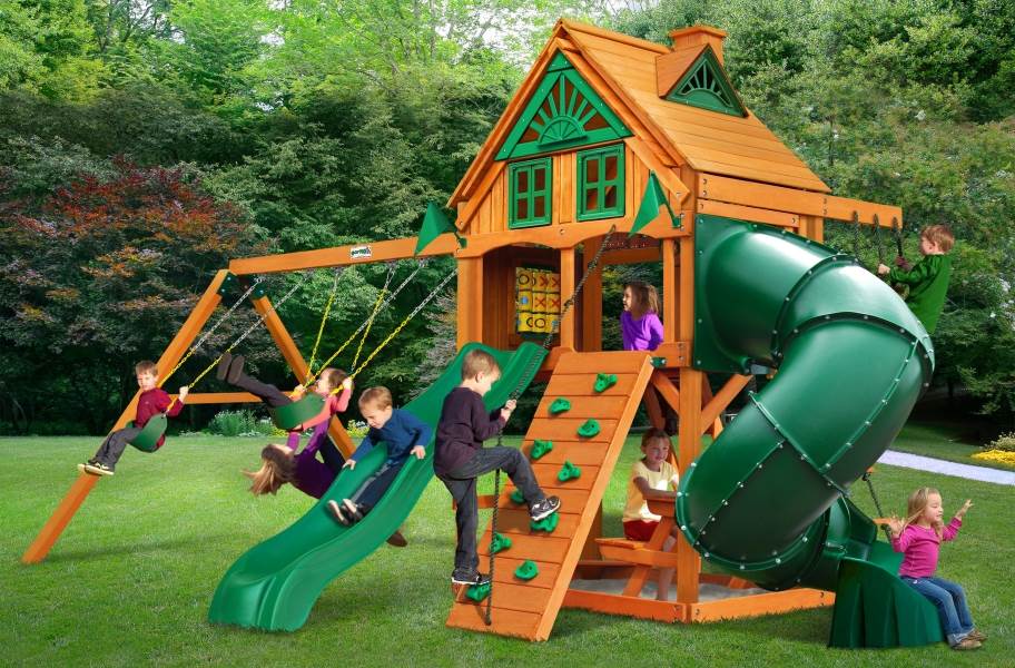 Mountaineer Playset - Treehouse with Fort add-on