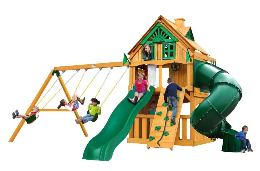 Mountaineer Clubhouse - Treehouse with Fort add-on