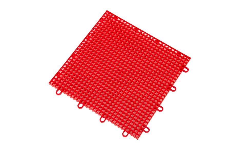Outdoor Tennis Court Kit - 60' x 120' - Victory Red - view 9