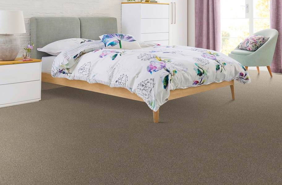 Walk in the Park Carpet Tile with Pad - Copper Mine