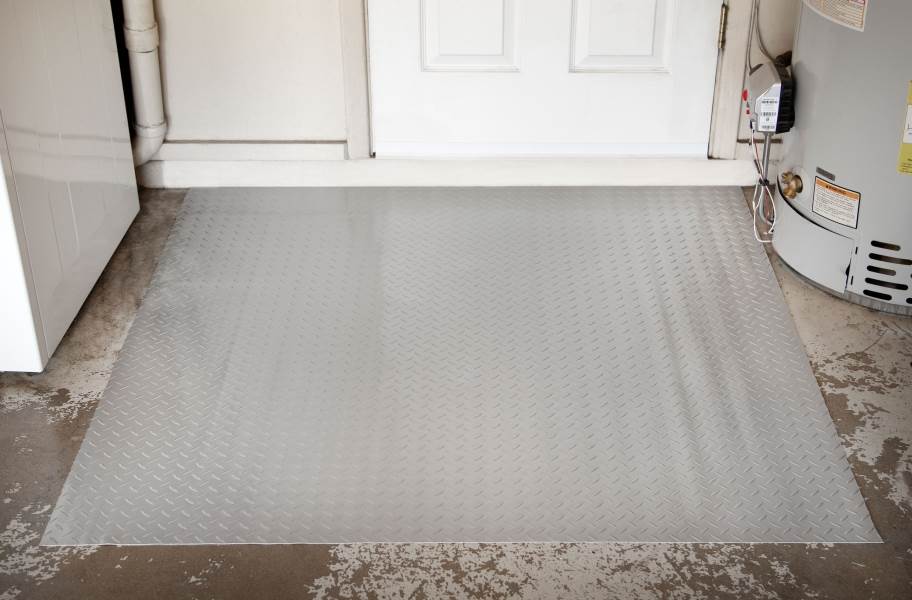 IncStores Nitro Commercial Grade Garage Flooring Rolls Coin & Diamond Roll Out Utiliy Floor Mats 