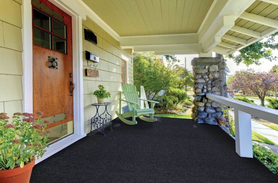 Should you put anything under outdoor carpet