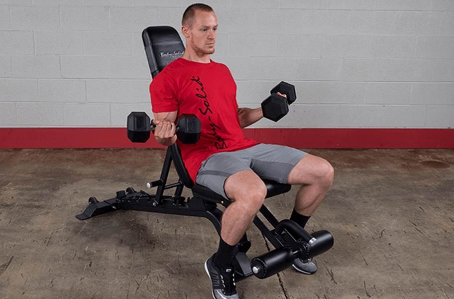 Body-Solid Full Commercial Adjustable Bench - view 3