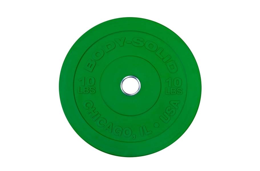 Body-Solid Chicago Extreme Colored Bumper Plates - view 3