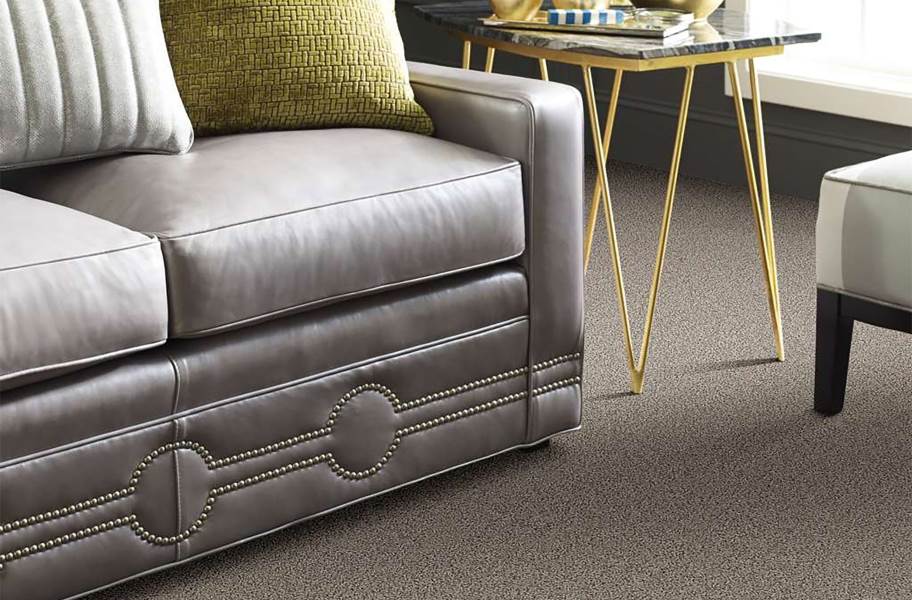 Shaw Floorigami Carpet Diem Carpet Plank - Cozy Taupe - view 8