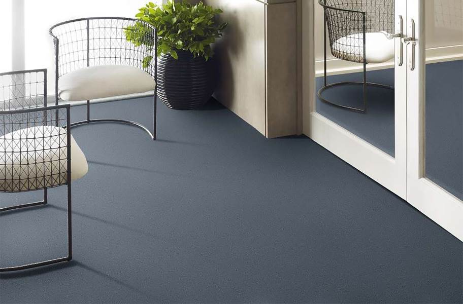 Shaw Floorigami Tambre Carpet Plank - Denim Blue