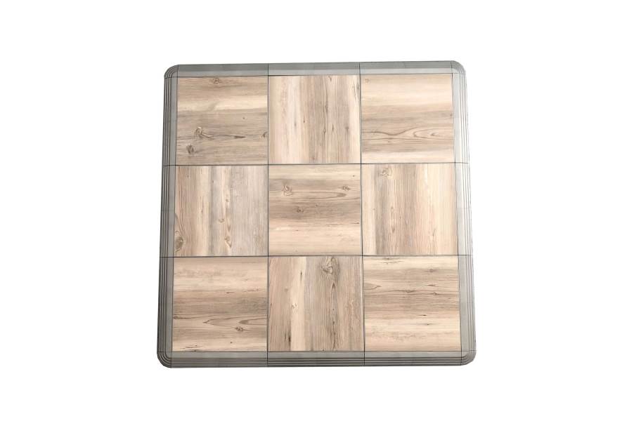 Swisstrax Dancetrax Tiles - Ash Pine w/Pearl Grey Edging - view 6