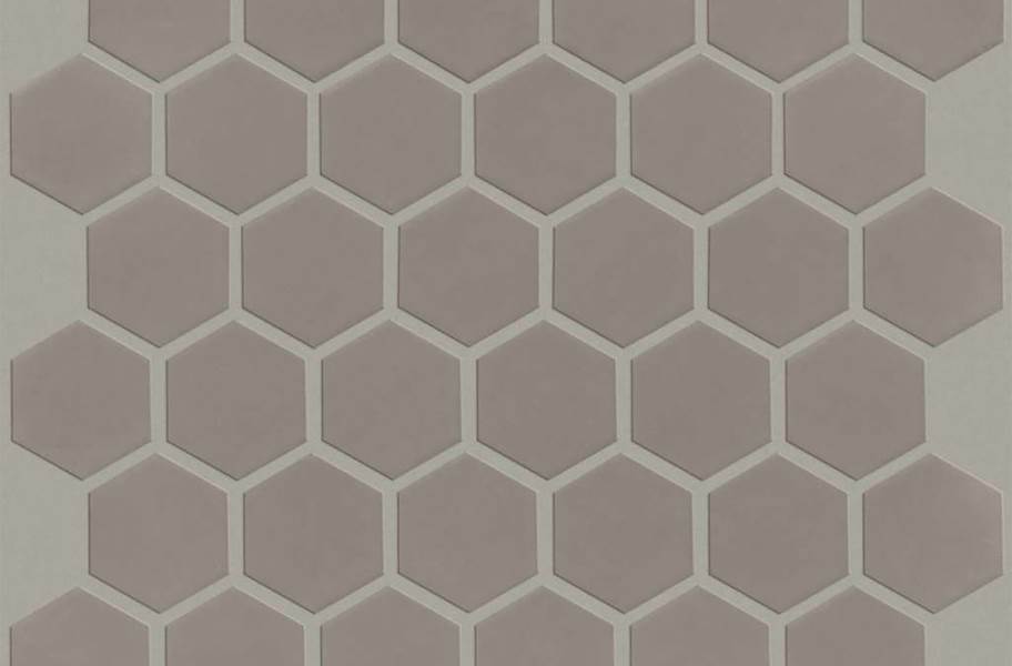 Shaw Coolidge Mosaic - Hexagon Taupe