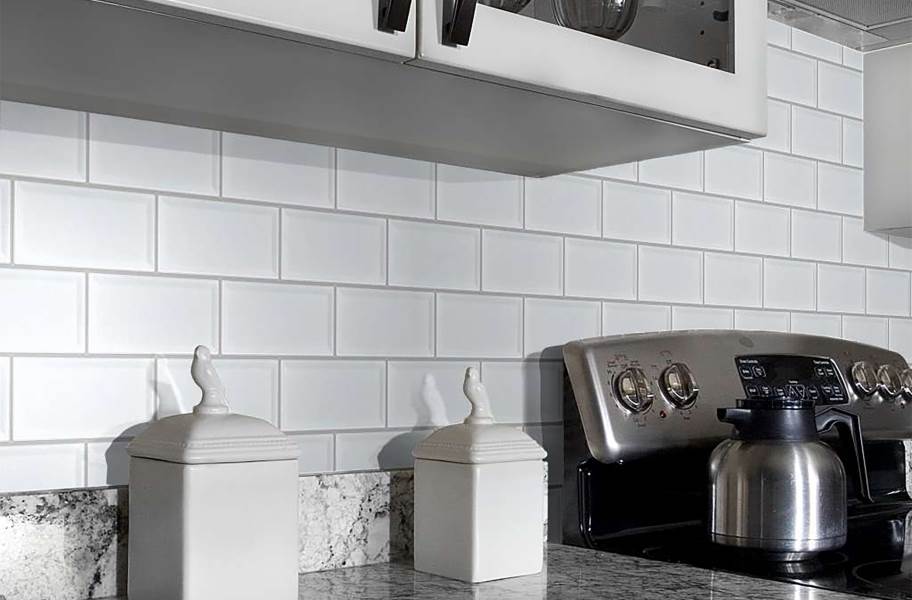 Shaw Elegance Subway Tiles 217ts, Cost Of White Subway Tile Backsplash
