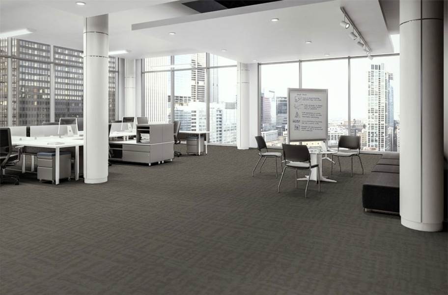EF Contract Terrain Park Carpet Tiles - Adobe - view 7