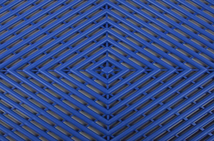 Grid-Loc Garage Tiles™ - Vented Shelby Blue