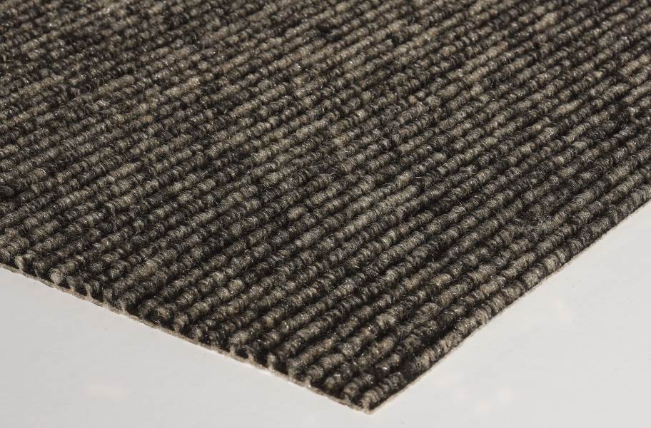 Picket Antimicrobial Carpet Tile - Taupe - view 7