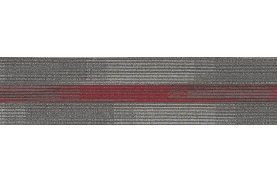 Pentz Amplify Carpet Planks - Chili Red