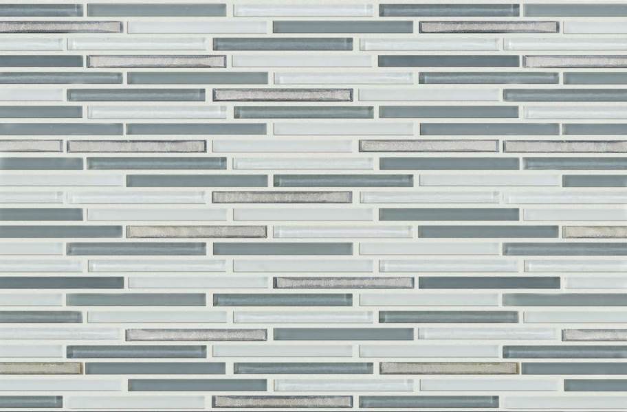 Shaw Molten Glass Mosaic - Linear Nickel - view 22