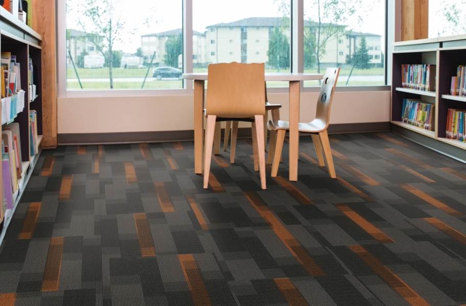 Pentz Magnify Carpet Tiles - Sunburst