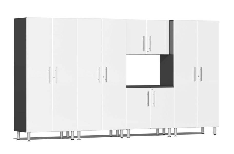 Ulti-MATE Garage 2.0 5-PC Cabinet Kit - Starfire White Metallic