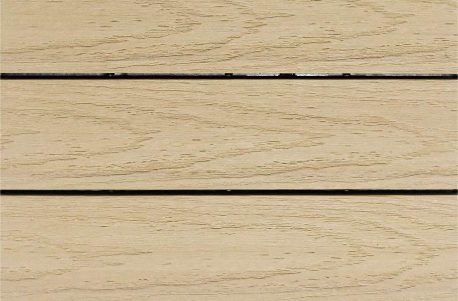 NewTechWood UltraShield 12" x 12" Deck Tiles - Japanese Cedar