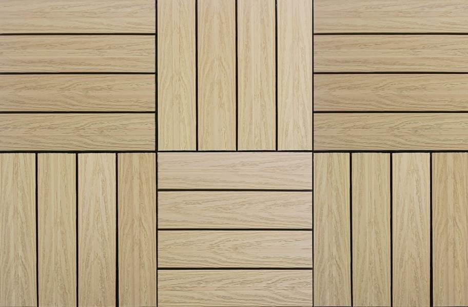 Ultrashield Naturale Composite Deck, Teak Deck Tiles Canada