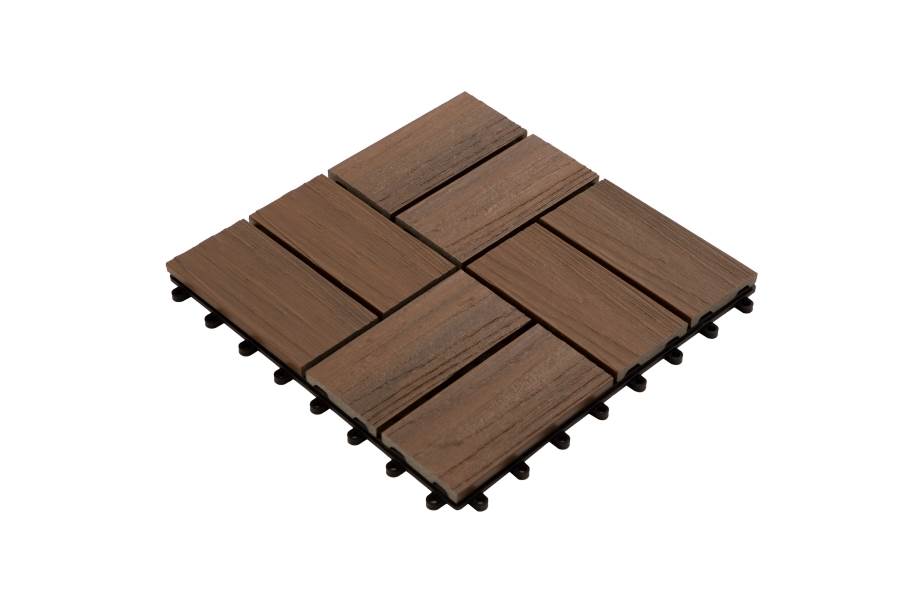 Helios Composite Deck Board Tiles (8 Slat) - view 3