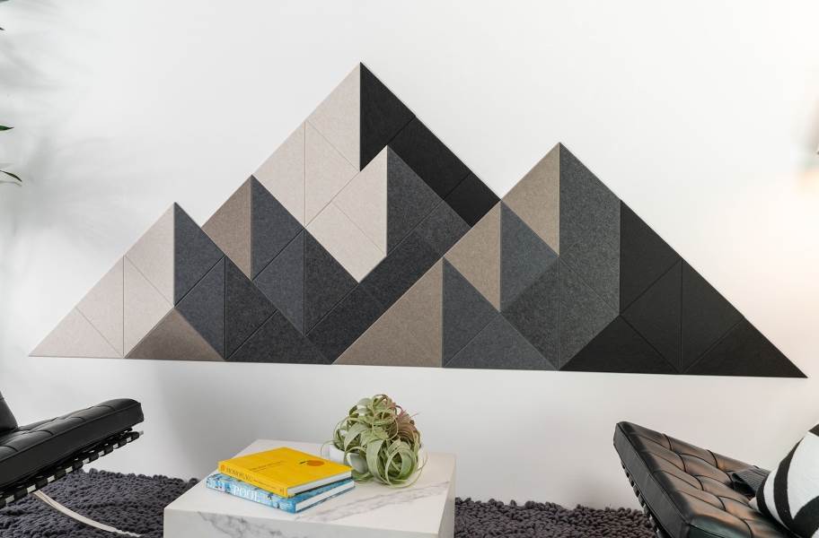 Felt Right Shaded Mountain Acoustic Wall Tiles