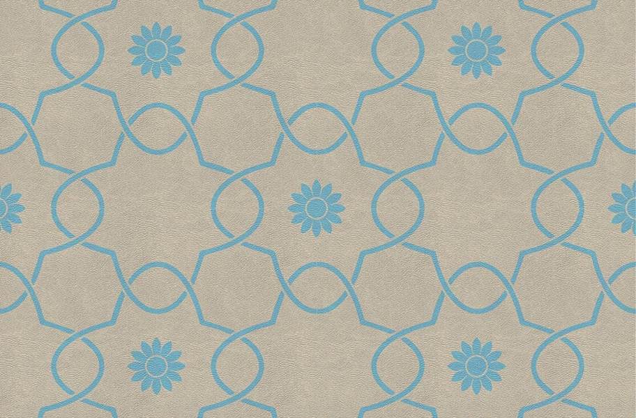 Margo Flex Tiles - Floral Accents - Petal Blue