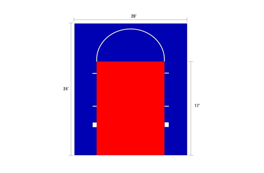 ProGame Outdoor Basketball Court Kit - view 7