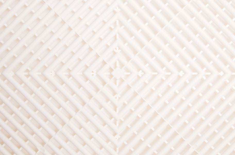 DuraFlo Drainage Tiles - Arctic White