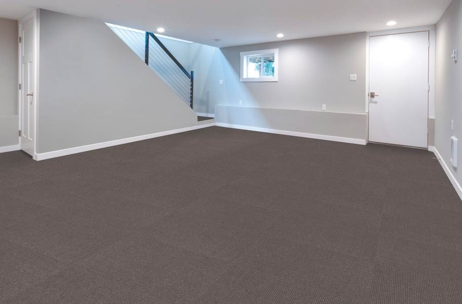 ComfortPlus Padded Carpet Tile - Sky Gray Hi-Lo
