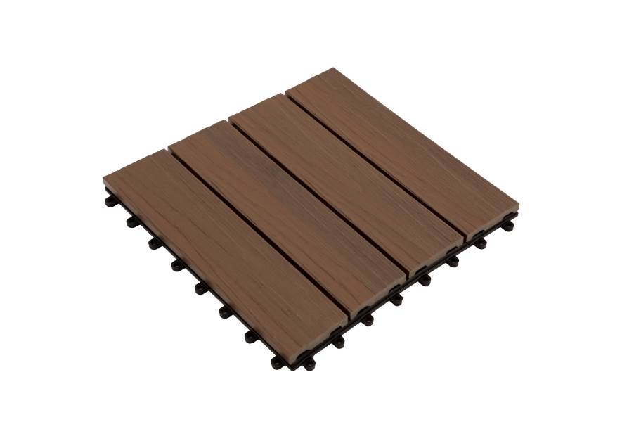 Helios Composite Deck Board Tiles - 4 Slat