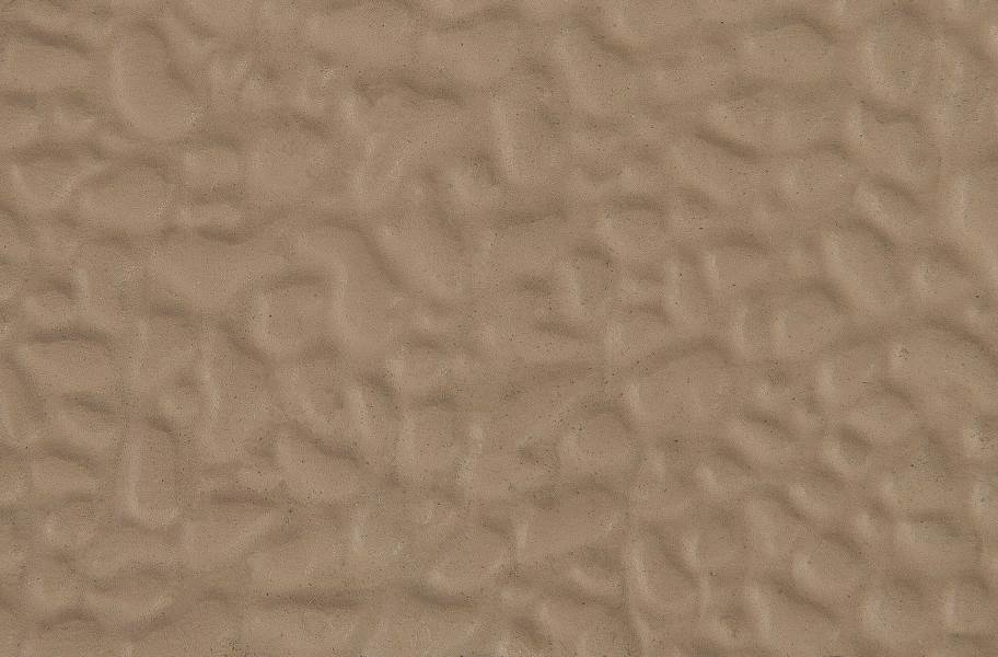 3/8" Textured Virgin Rubber Tiles - Khaki Sands