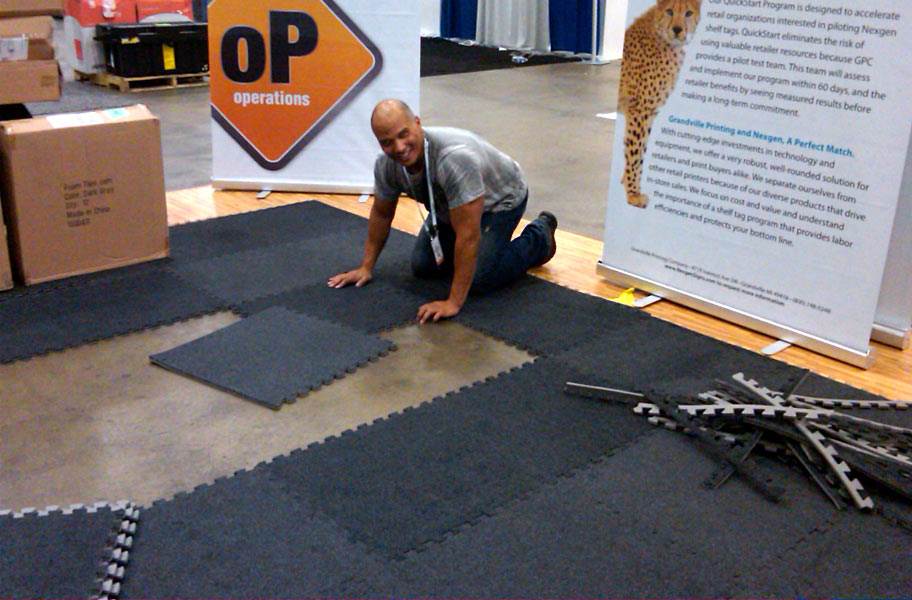 sample carpet squares