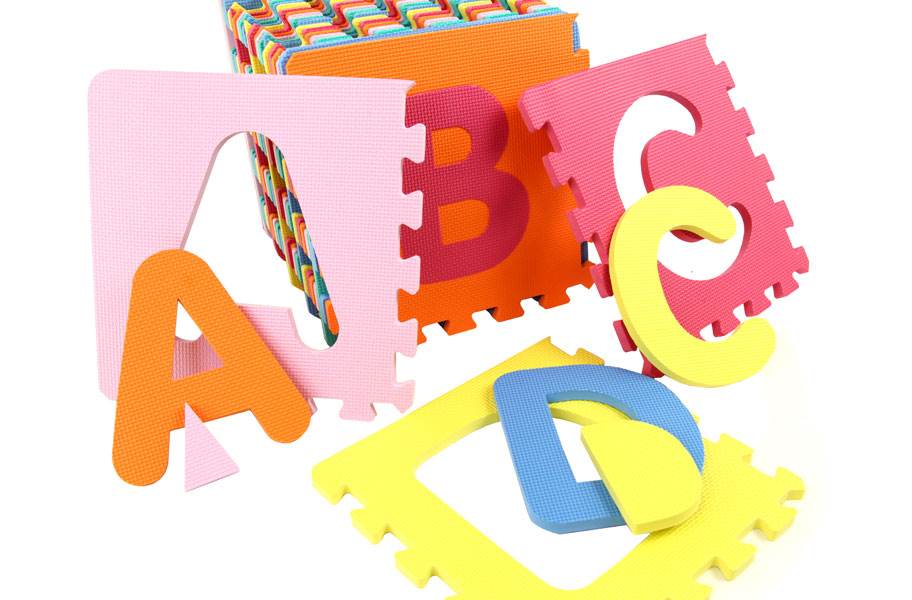 Alphabet Numbers Mats Jigsaw Puzzle ABC 123 Soft Foam Play Floor Tiles Child Kid 