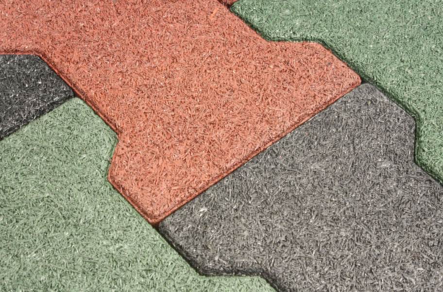 Rubber Pavers Recycled Tiles, How Much Is Outdoor Rubber Flooring