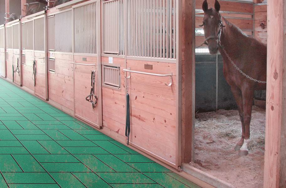 1" Horse Stall Tiles - view 1