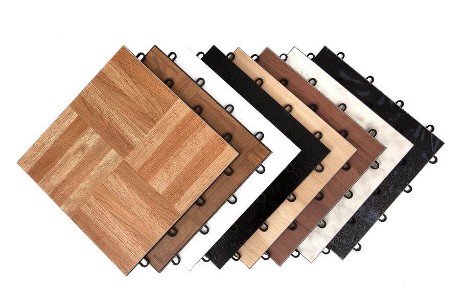 Modular Grid Loc Tiles Interlocking, Modular Vinyl Floor Tiles