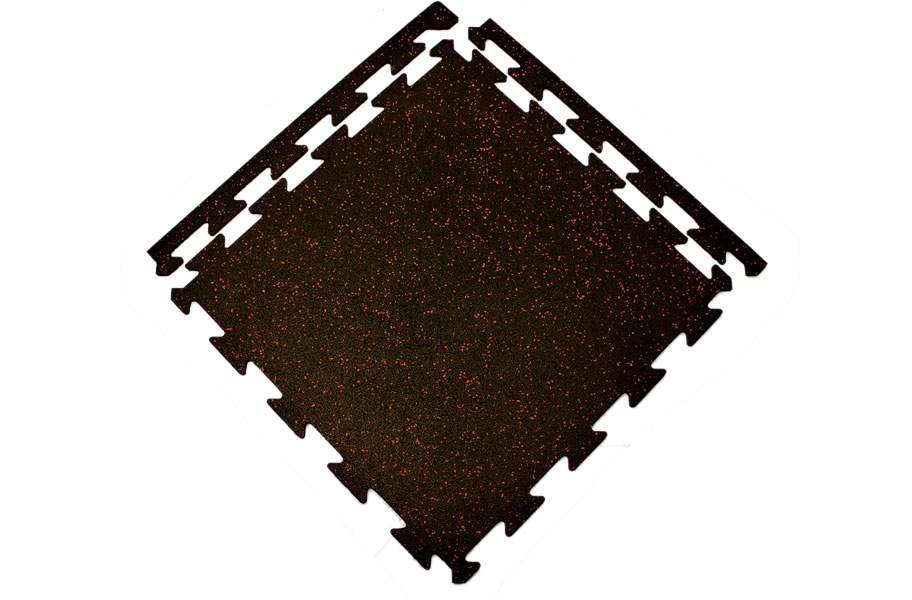 Floor Tiles Rubber Gym Tile, Ez Flex Interlocking Recycled Rubber Side Corner Floor Tiles
