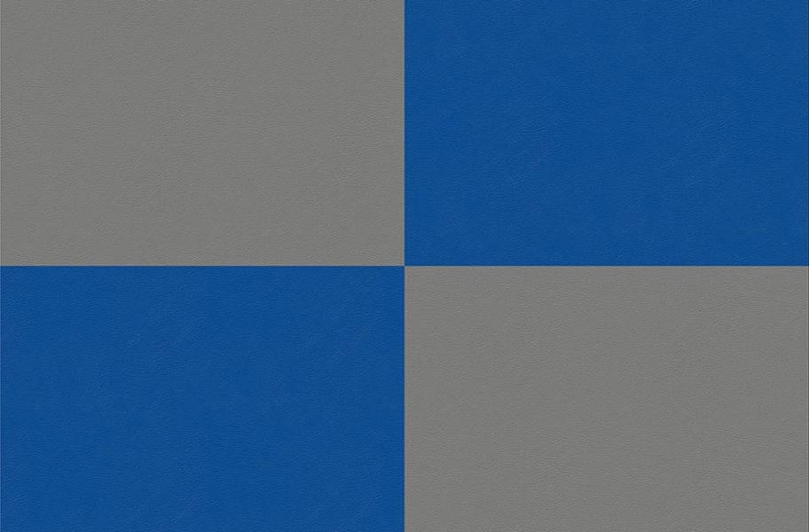 Smooth Flex Tiles - Light Gray & Blue