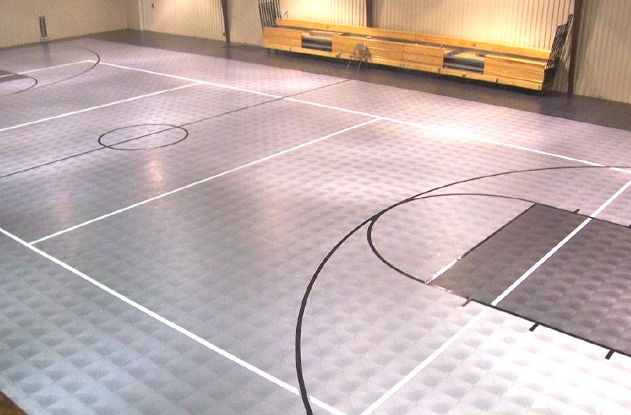 Indoor Sports Tiles Low Cost High, Sports Court Tiles