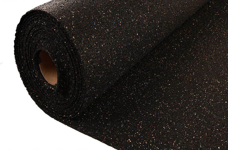 IncStores Pre-Cut 100 Square Foot Rubber Underlayment Rolls For Hardwoods Laminate & Engineered Wood Sub Floors 3.2mm 4x25 LVT