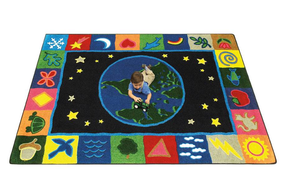 Joy Carpets Earthworks Kids Rug