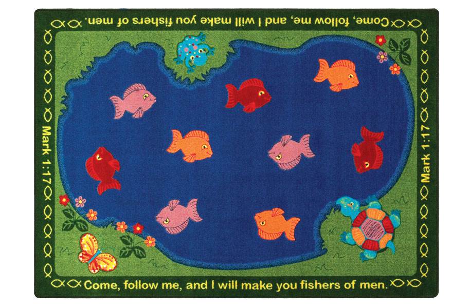 Joy Carpets Fishers Of Men Kids Rug