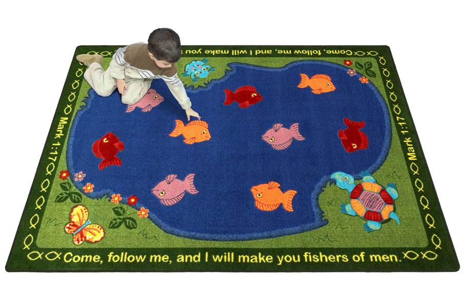 Joy Carpets Fishers Of Men Kids Rug - view 1