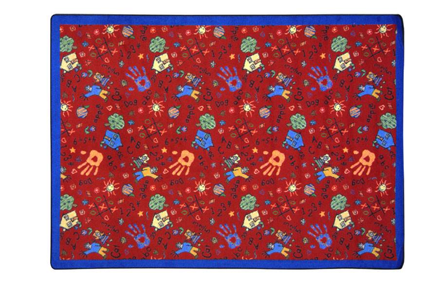 Joy Carpets Scribbles Kids Rug - view 4