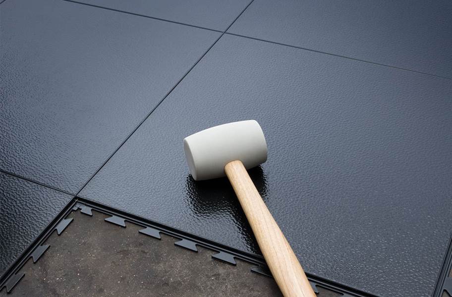 6 5mm Smooth Flex Tiles Commercial, Tuff Seal Garage Floor Tiles