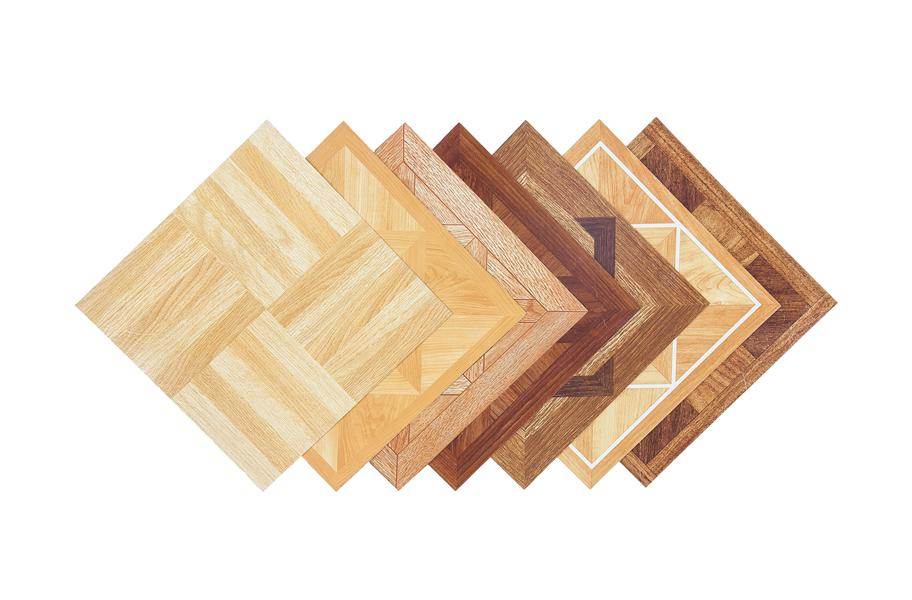 Wood L Stick Tile Hardwood Vinyl, Glue Wood Floor Tiles