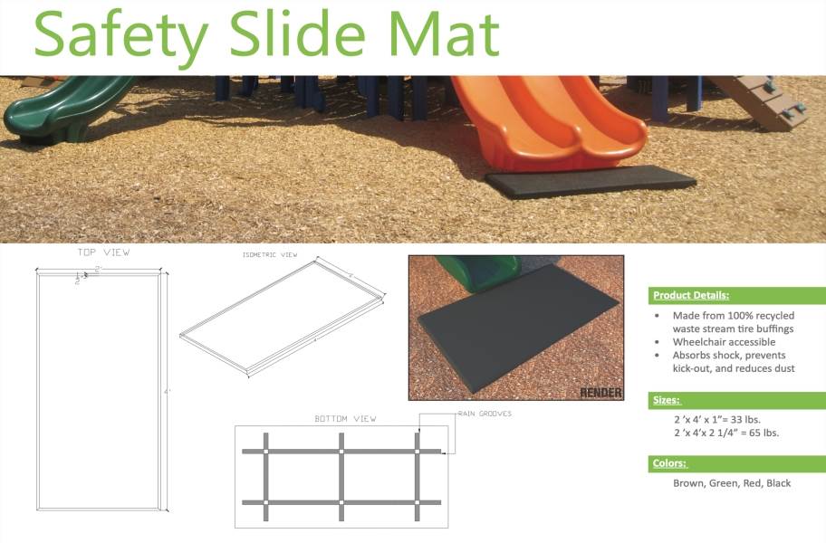 Playground Slide Mats