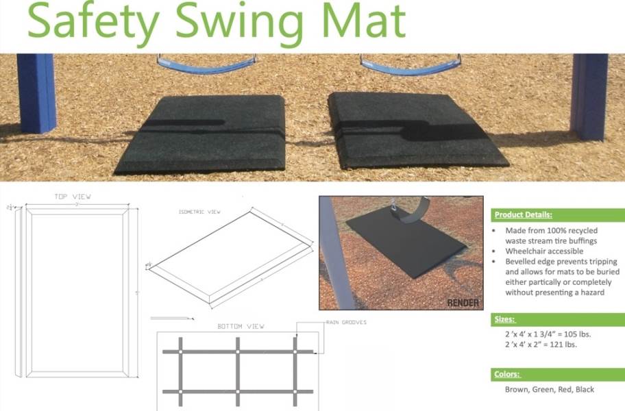 Swing Safety Mats - view 3