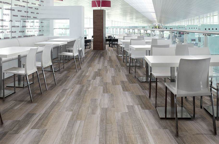 Abstract Loose Lay Vinyl Planks - Latte