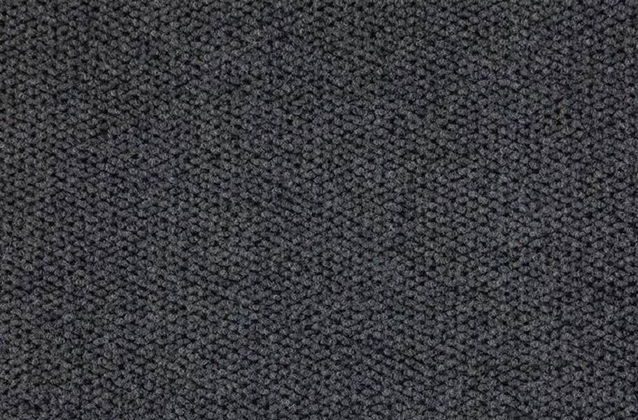 Premium Hobnail Carpet Tiles - Black Ice